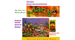 Desktop Screenshot of macshotsauce.com